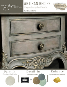 Artisan Paint Recipe - Elegantly Aged & French