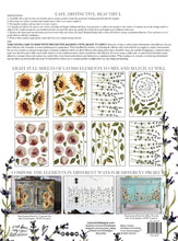 Load image into Gallery viewer, IOD Decor Transfer Pad 31 x 41cm - Painterly Florals (8 sheets)
