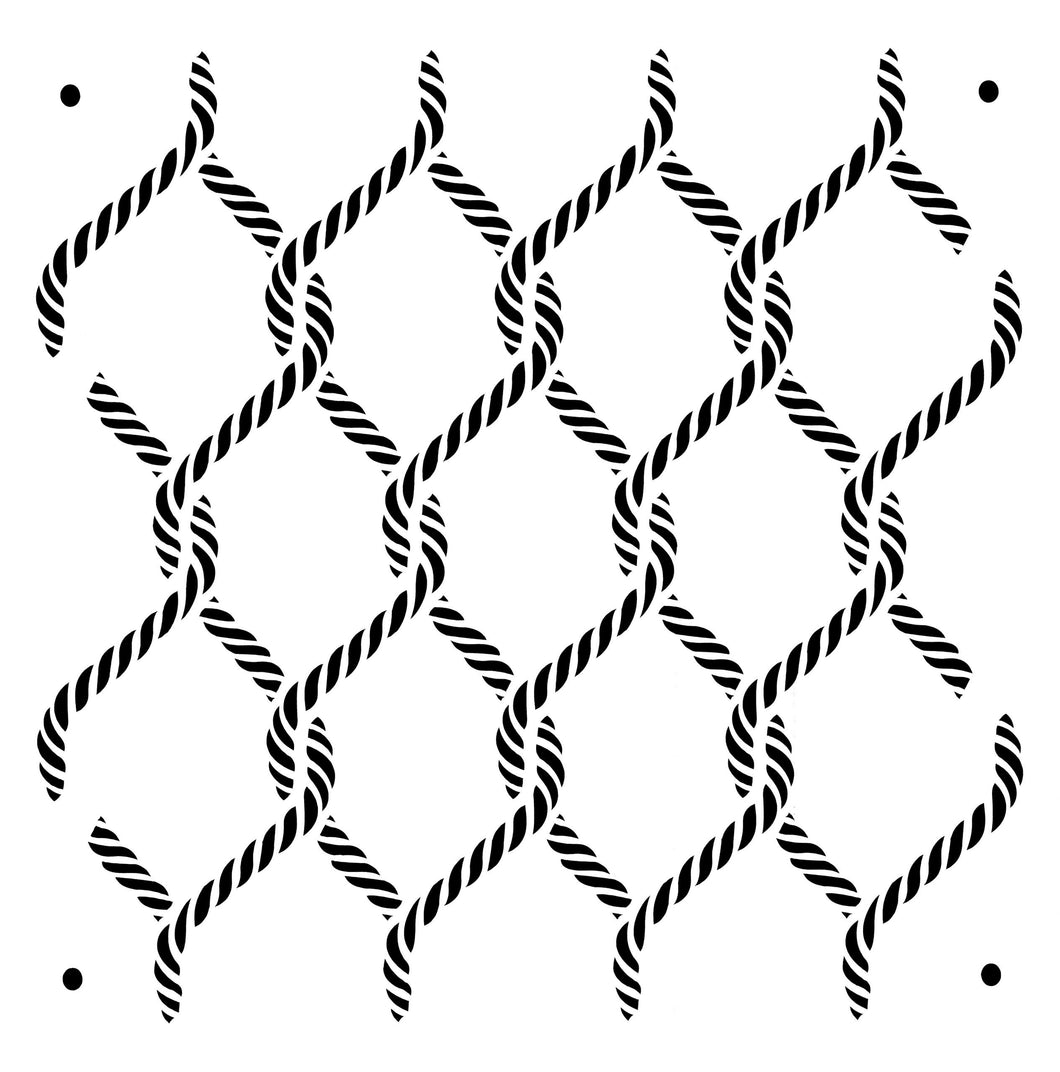 Rope Stencil - Large Size