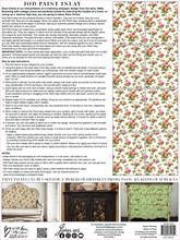 Load image into Gallery viewer, IOD Decor Paint Inlays - Rose Chinz (8 Sheets)
