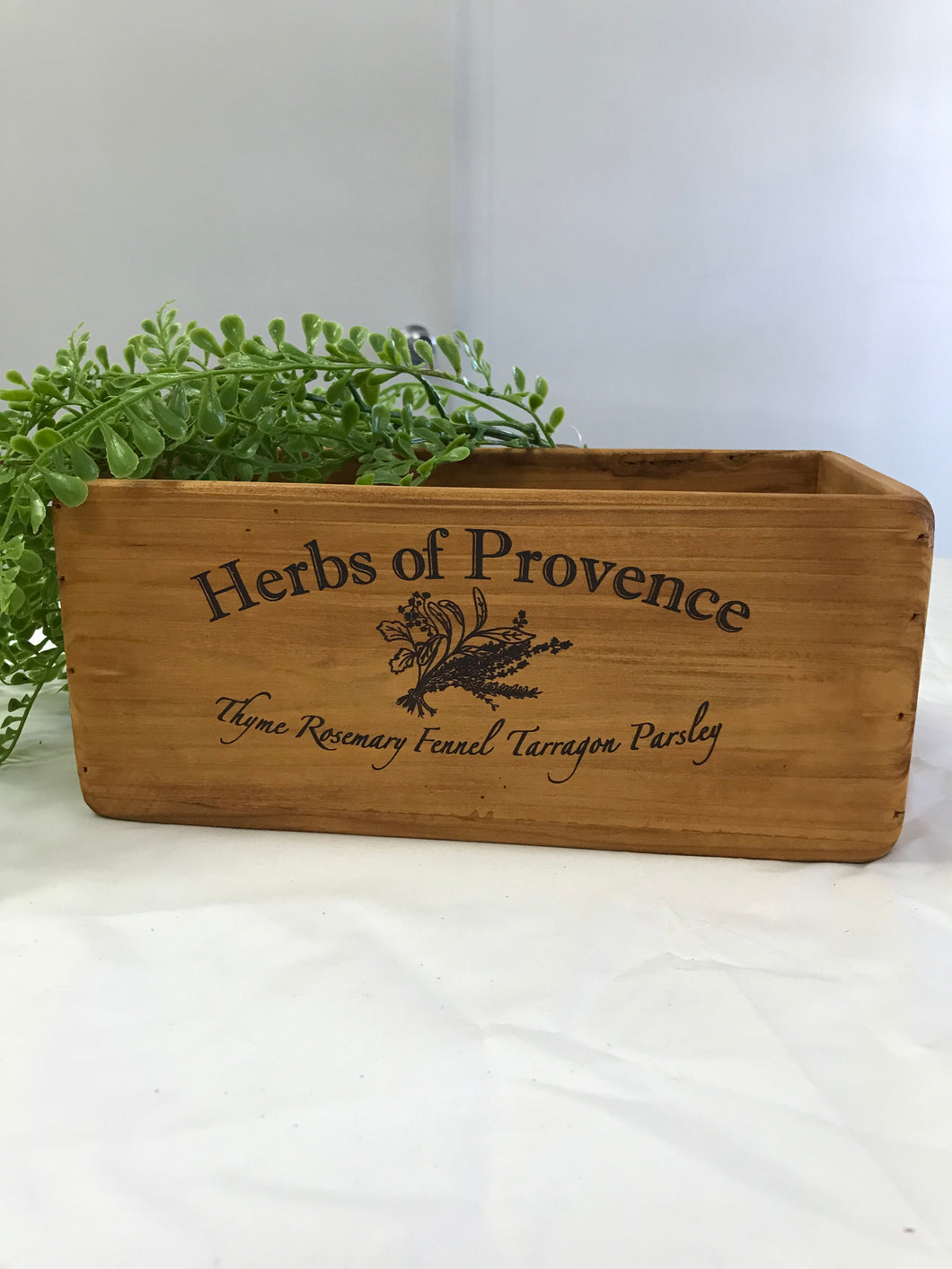 Herb of Provence Wooden Box