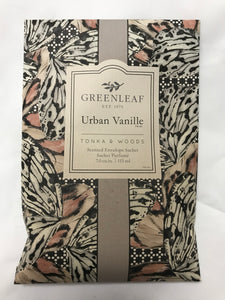 Greenleaf Scented Envelope Sachet - Urban Vanille