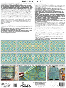 IOD Decor Paint Inlay - Morocco (8 Sheets)