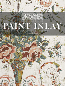 IOD Decor Paint Inlay - Chateau (8 Sheets)