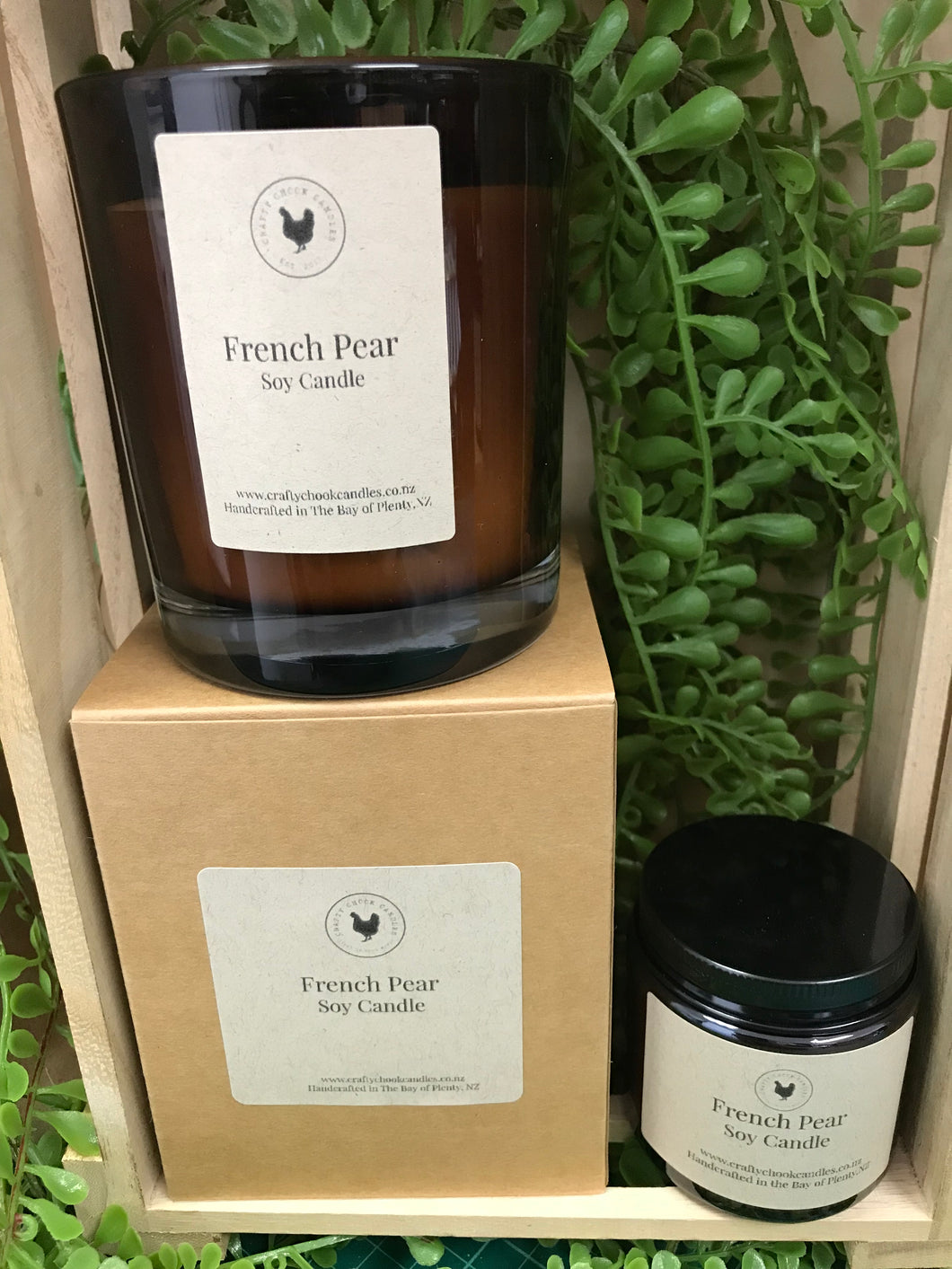 Crafty Chook Candle - French Pear