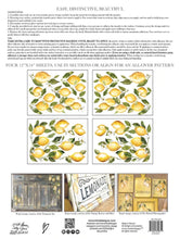 Load image into Gallery viewer, IOD Decor Transfer Pad  31 x 41cm - Lemon Drops (4 Sheets) *RETIRED*
