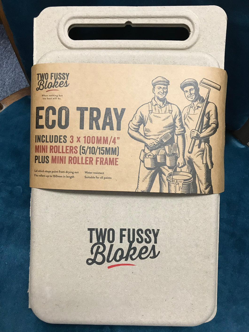Two Fussy Blokes - Eco Tray Pack (includes Mini Roller Handle and 3 x Mini Sleeves)