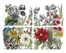 Load image into Gallery viewer, IOD Decor Transfer Pad 31 x 41cm  - Midnight Garden (4 Sheets)
