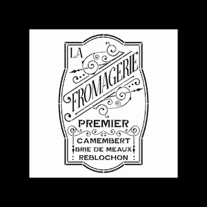 Fromagerie Stencil - Large Size
